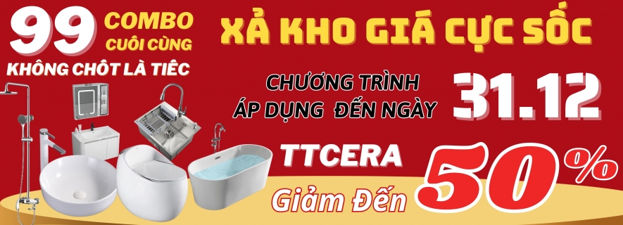 Thiết Bị Vệ Sinh TTCERA Lắp Đặt Tận Nơi
