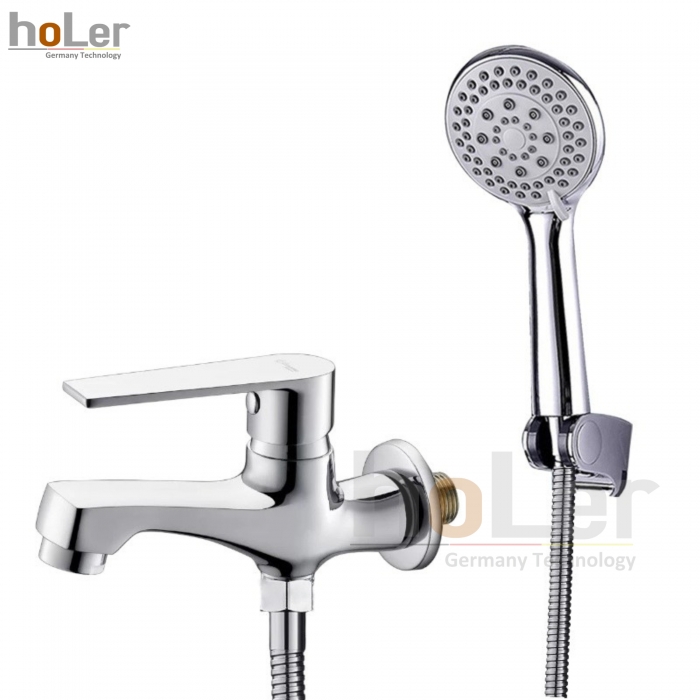 Bộ Sen Tắm Lạnh Đồng Thau Mạ Crom Holer HLST316L