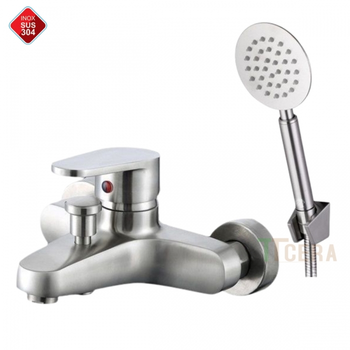 Bộ Sen Tắm Nóng Lạnh Inox 304 TTCERA SNL307