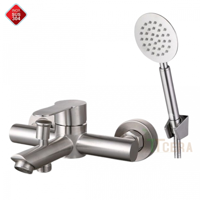 Bộ sen tắm nóng lạnh inox 304 TTCERA SNL308