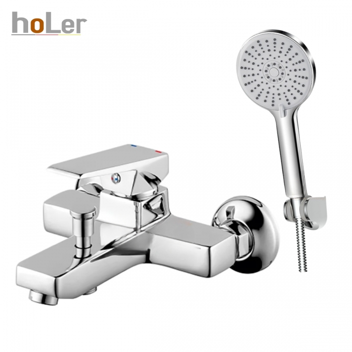 Bộ Sen Tắm Nóng Lạnh Mạ Crom Holer HLST301