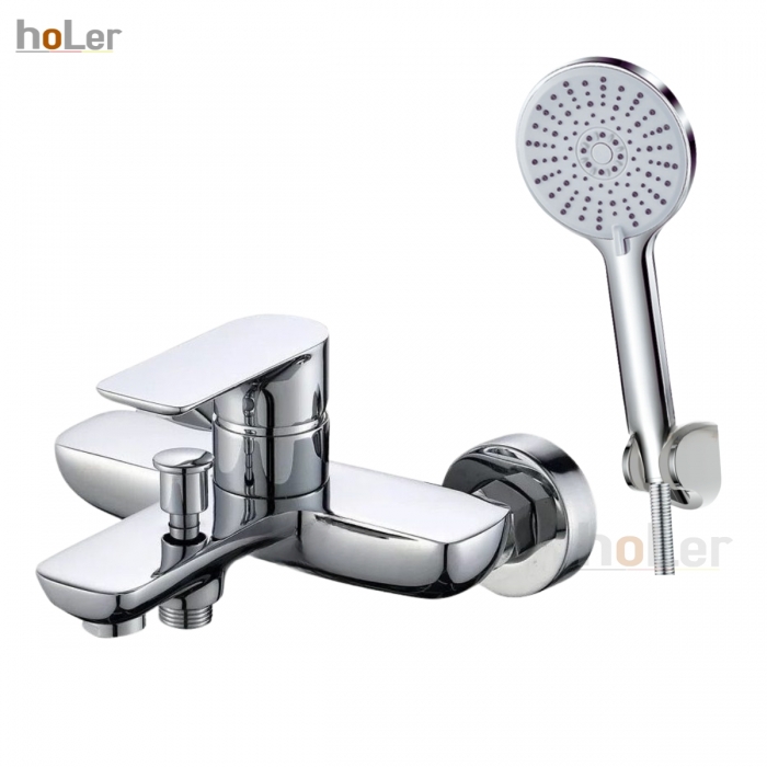 Bộ Sen Tắm Nóng Lạnh Mạ Crom Holer HLST302
