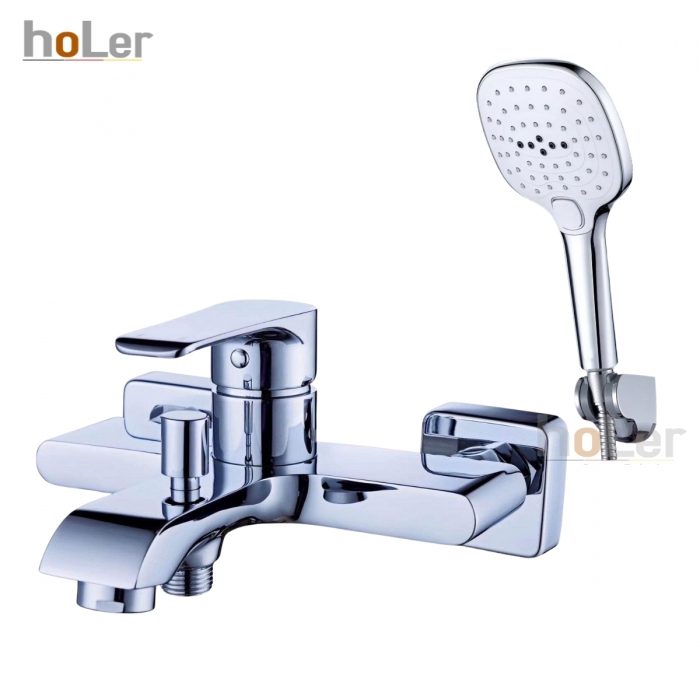 Bộ Sen Tắm Nóng Lạnh Mạ Crom Holer HLST303