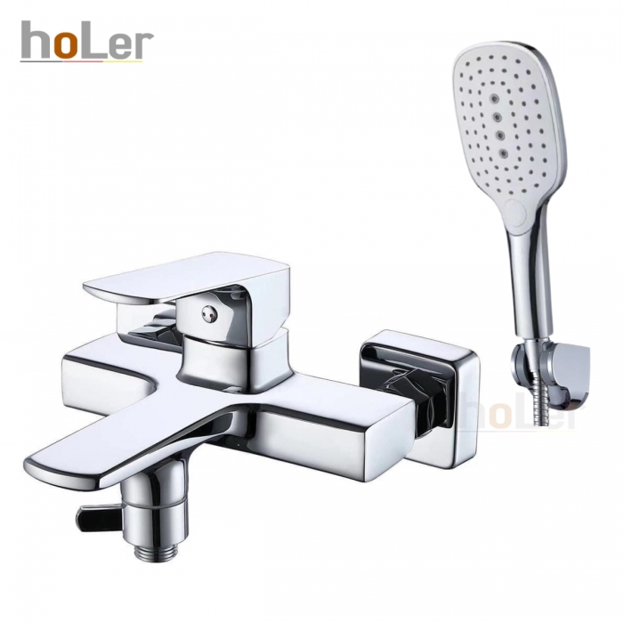 Bộ Sen Tắm Nóng Lạnh Mạ Crom Holer HLST311
