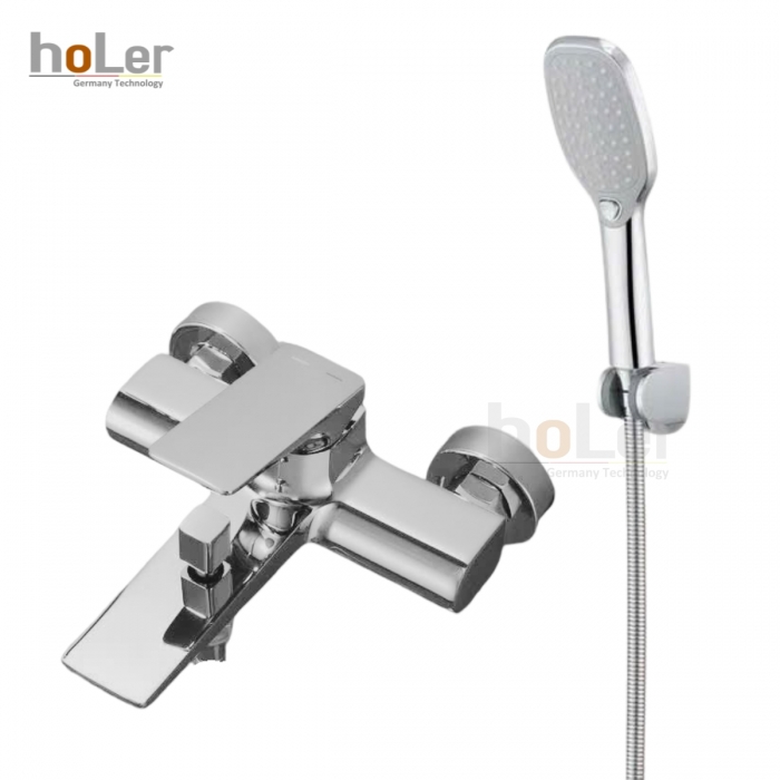 Bộ Sen Tắm Nóng Lạnh Mạ Crom Holer HLST315