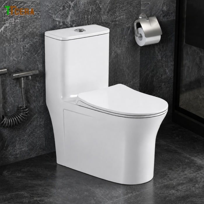 Bồn Cầu 1 Khối TTCERA BC080 - BC035
