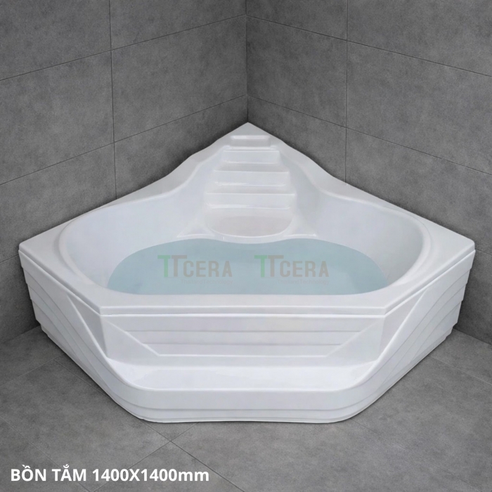Bồn Tắm Nằm Góc TTCERA BT38