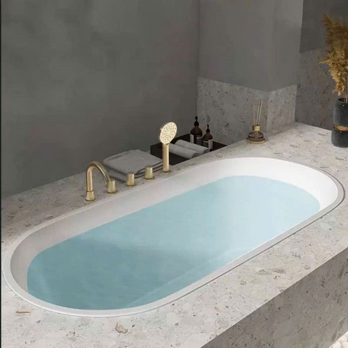 Bồn Tắm Nằm Ovan Xây TTCERA BT47