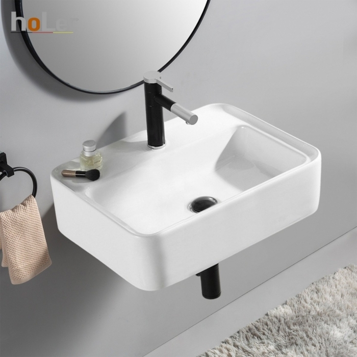 Chậu rửa lavabo đặt bàn hoLer HL-LB416 ( Đặt Bàn - Treo Tường )