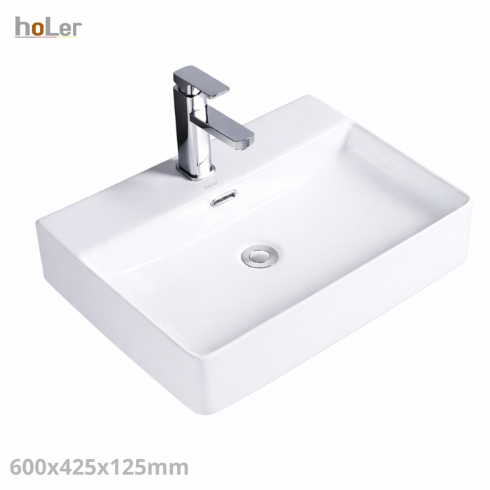 Chậu rửa lavabo hoLer HL-LB411 ( Đặt Bàn - Treo Tường )