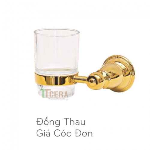 Kệ Ly Đồng Thau Mạ Vàng TTCERA KL02