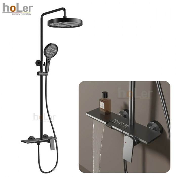 Sen Cây Đồng Thau Sơn Tĩnh Điện Xám Holer HL2127