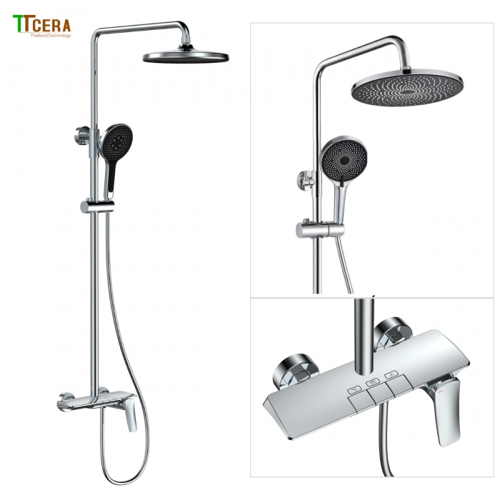 Sen Cây Phím Đàn Đồng Thau Mạ Crome TTCERA SC174