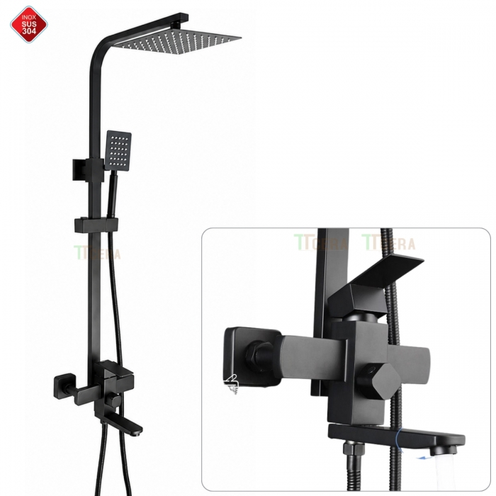 Sen Cây Vuông inox 304 Sơn Tĩnh Điện TTCERA SC103