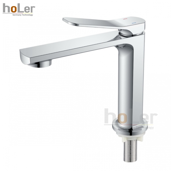 Vòi Lavabo Lạnh Đồng mạ Crome Holer HL-LB6114