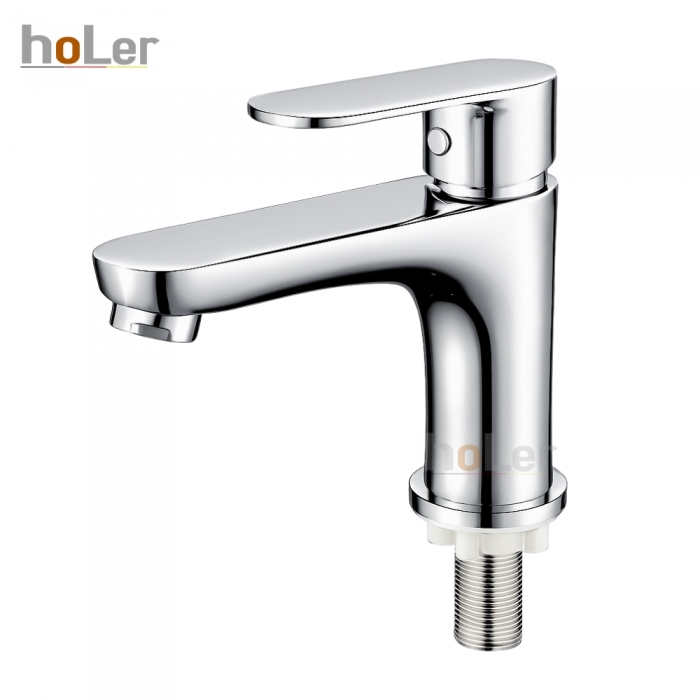 Vòi Lavabo Lạnh Đồng mạ Crome Holer HL-LB671