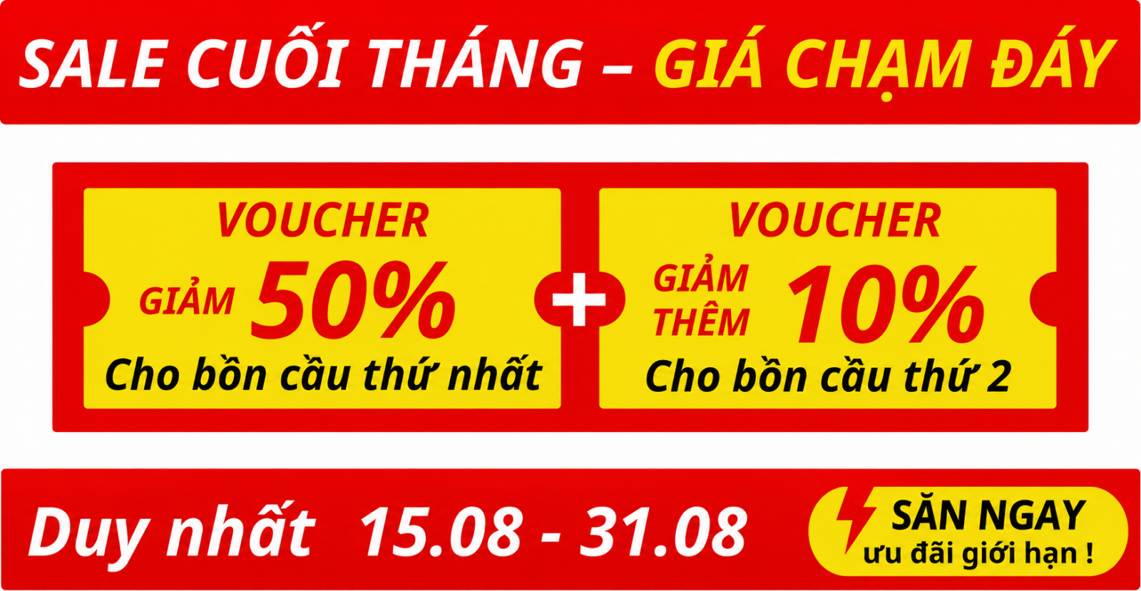 Săn deal cuối tháng