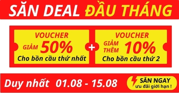 Săn deal đầu tháng
